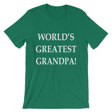 World's Greatest Grandpa t-shirt