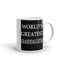 World's Greatest Granddaughter Mug