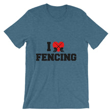 I Love Fencing t-shirt