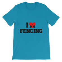 I Love Fencing t-shirt