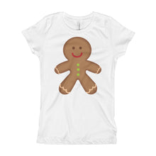 Girl's T-Shirt - Gingerbread Man