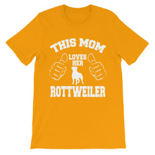 This Mom Loves Her Rottweiler t-shirt