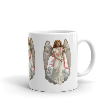 Vintage Christmas Angel Mug