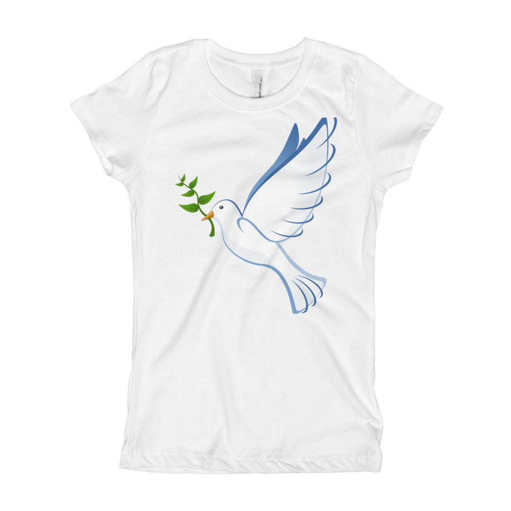 Girl's T-Shirt - Dove