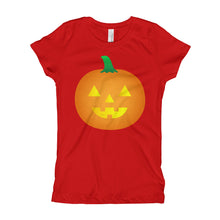 Girl's T-Shirt - Jack O Lantern