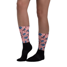 Flag foot socks