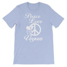Peace Love Vegan t-shirt