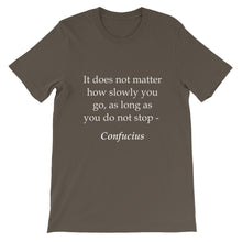 Do not stop t-shirt