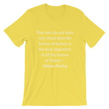 The lessons of history t-shirt