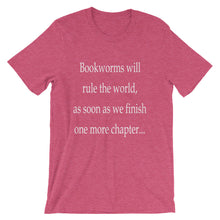 Bookworms will rule the world t-shirt