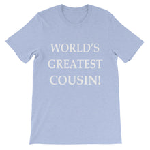 World's Greatest Cousin t-shirt