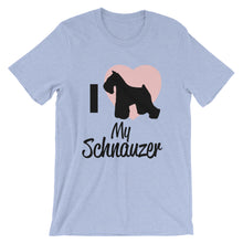 I Love My Schnauzer t-shirt