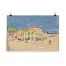 Yellow House Van Gogh poster