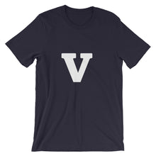 V Short-Sleeve Unisex T-Shirt