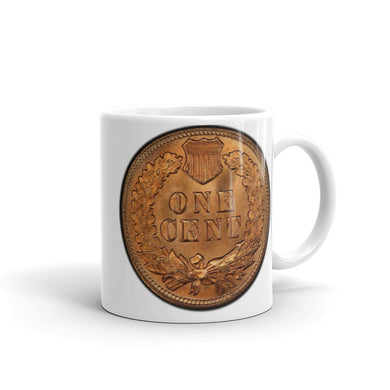 Indian Cent Mug