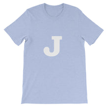 J Short-Sleeve Unisex T-Shirt