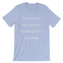 The Right Book t-shirt