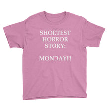 Monday! Youth Short Sleeve T-Shirt