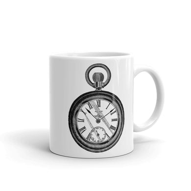Vintage Pocket Watch Mug