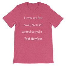 My First Novel t-shirt