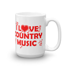 I Love Country Music Mug