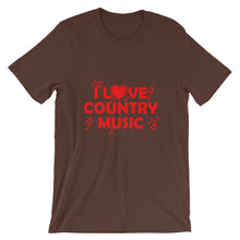 I Love Country Music t-shirt