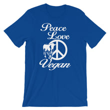 Peace Love Vegan t-shirt