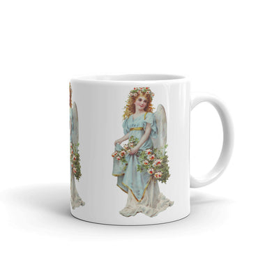 Vintage Christmas Angel Mug