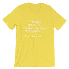 Nothing is impossible t-shirt