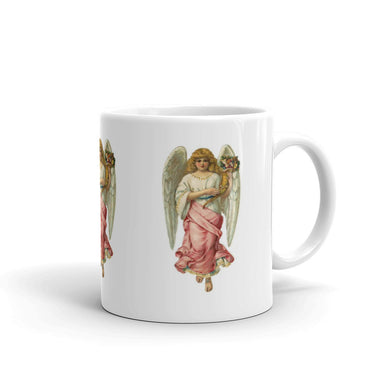 Vintage Christmas Angel Mug