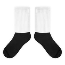 White foot socks