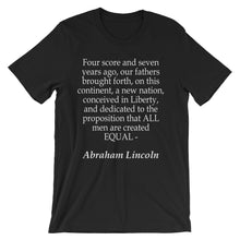 Gettysburg Address t-shirt