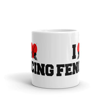 I Love Fencing Mug
