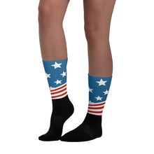 Flag foot socks