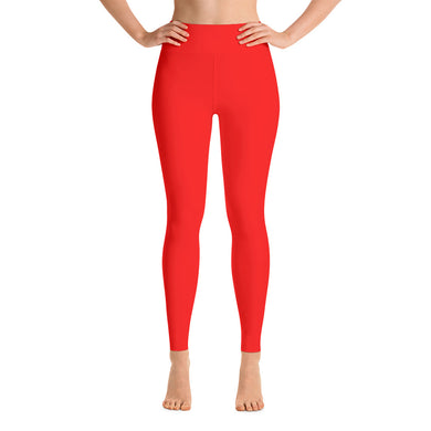 Red Yoga Leggings