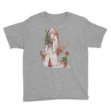 Vintage Father Christmas Youth Short Sleeve T-Shirt