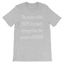 The power of the people t-shirt