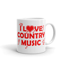 I Love Country Music Mug