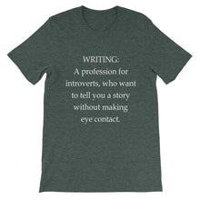 Writing t-shirt