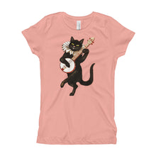 Girl's T-Shirt - Banjo Cat