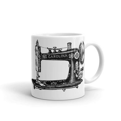 Vintage Sewing Machine Mug