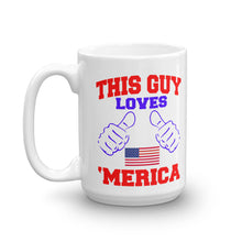 This Guy Loves 'Merica Mug