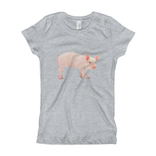 Girl's T-Shirt - Pig