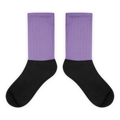 Violet foot socks