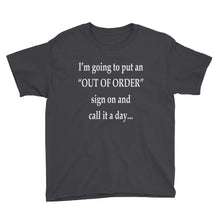 Out of Order Youth Short Sleeve T-Shirt