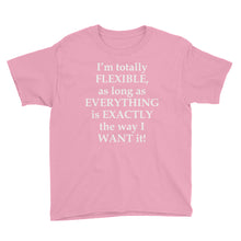 I'm Totally Flexible Youth Short Sleeve T-Shirt
