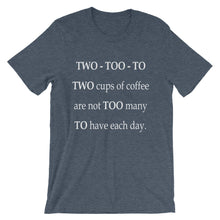 Two-Too-To t-shirt