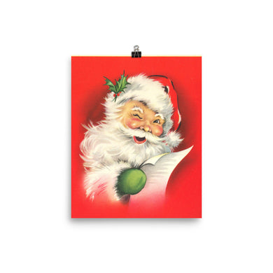 Santa Claus poster