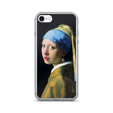 Girl with a pearl earring iPhone 7/7 Plus Case