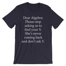 Dear Algebra t-shirt